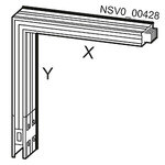 Купить BVP:261793 BD2A-400-LH KNEE BACKSIDE X 0,36M / Y 0,36M 160A-400A